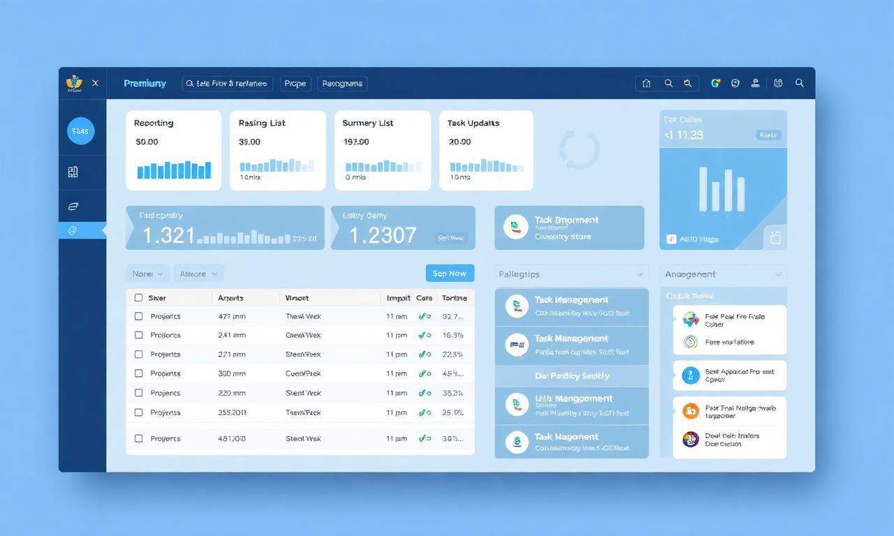 Professional ecommerce store management dashboard